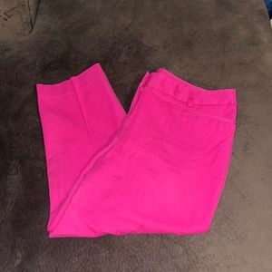 LANE BRYANT PINK KHAKI PANTS